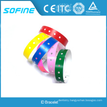 Hot Sale L Style Disposable Plastic Lock Wristband